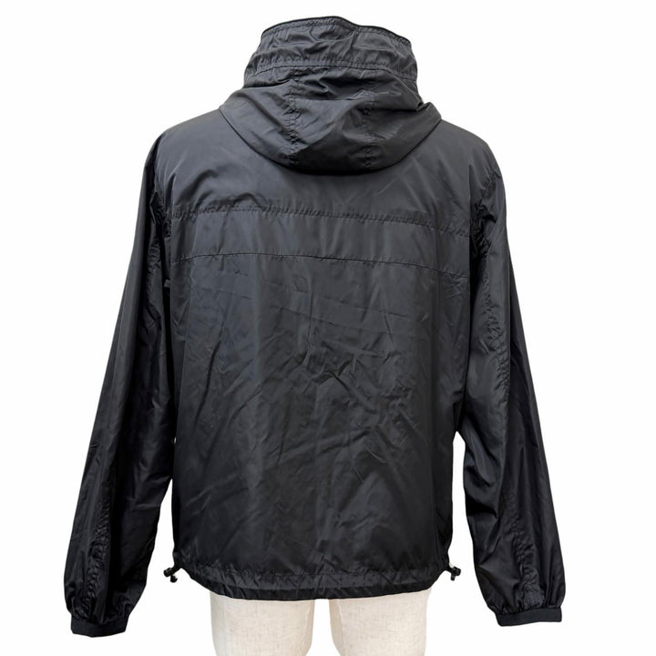 Great MONCLER Blouson MASSEREAU GIUBBOTTO Embroidered hood logo black