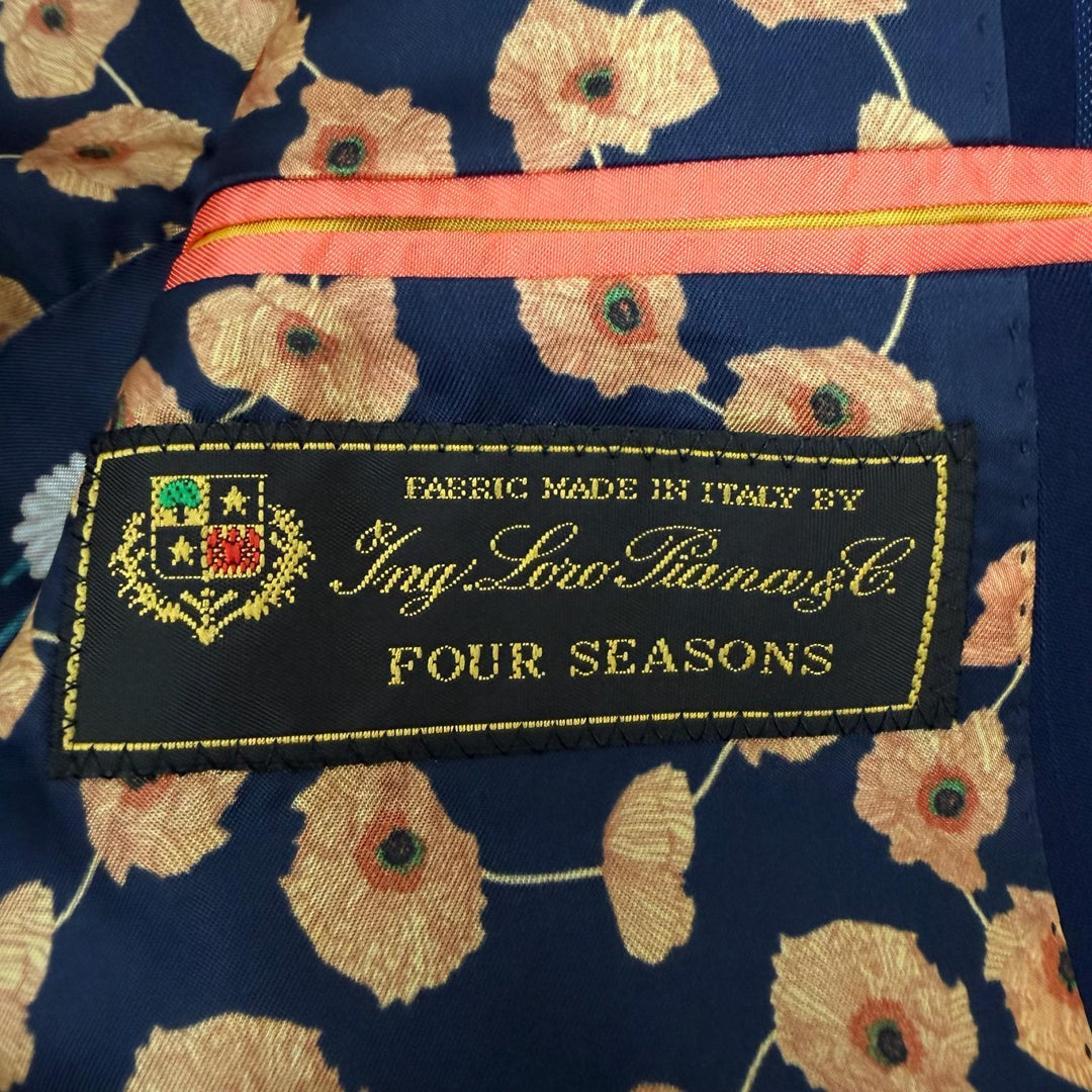 Excellent Paul Smith suit Loro Piana fabric, stripe pattern, single