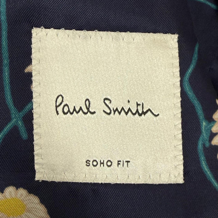 Excellent Paul Smith suit Loro Piana fabric, stripe pattern, single