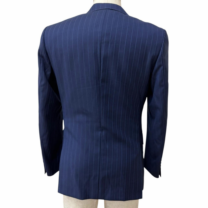 Excellent Paul Smith suit Loro Piana fabric, stripe pattern, single