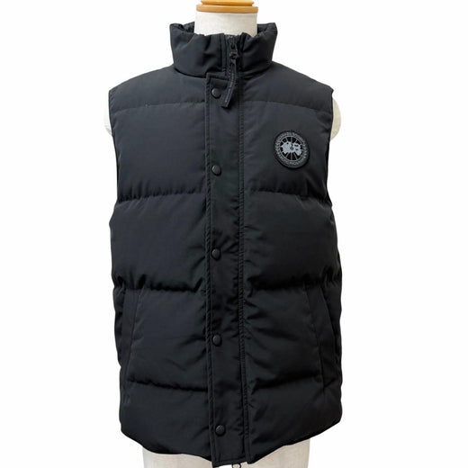 Great CANADA GOOSE Down vest GARSON VEST black polyester mens M 2081MB