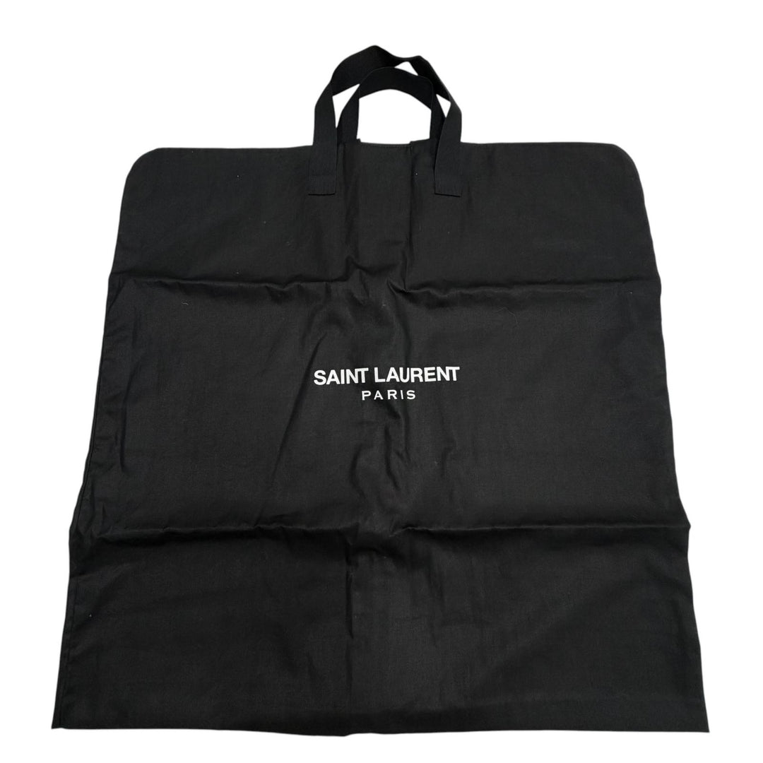 Great SAINT LAURENT PARIS leather jacket black Sheep leather mens 46 397472