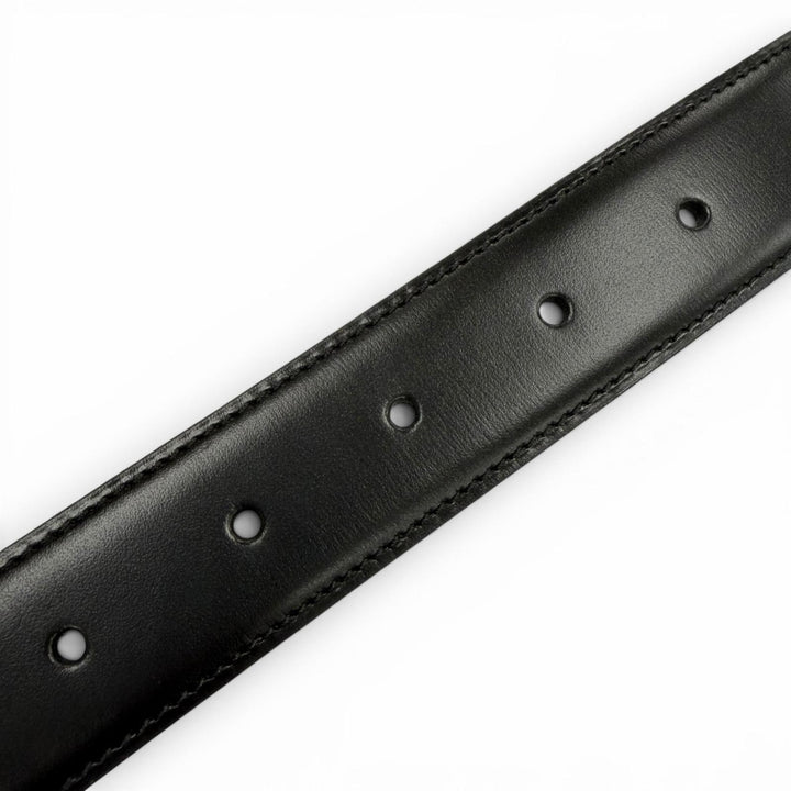 Excellent Cartier belt Must de Cartier reversible black leather mens