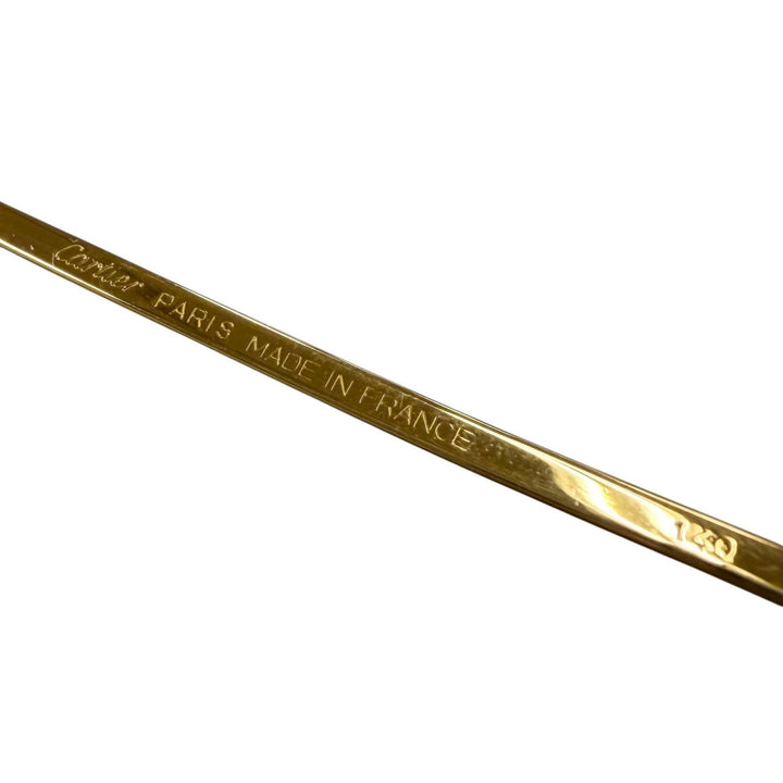 Great Cartier Glasses Trinity Two Bridges gold mens