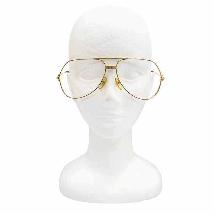 Great Cartier Glasses Trinity Two Bridges gold mens