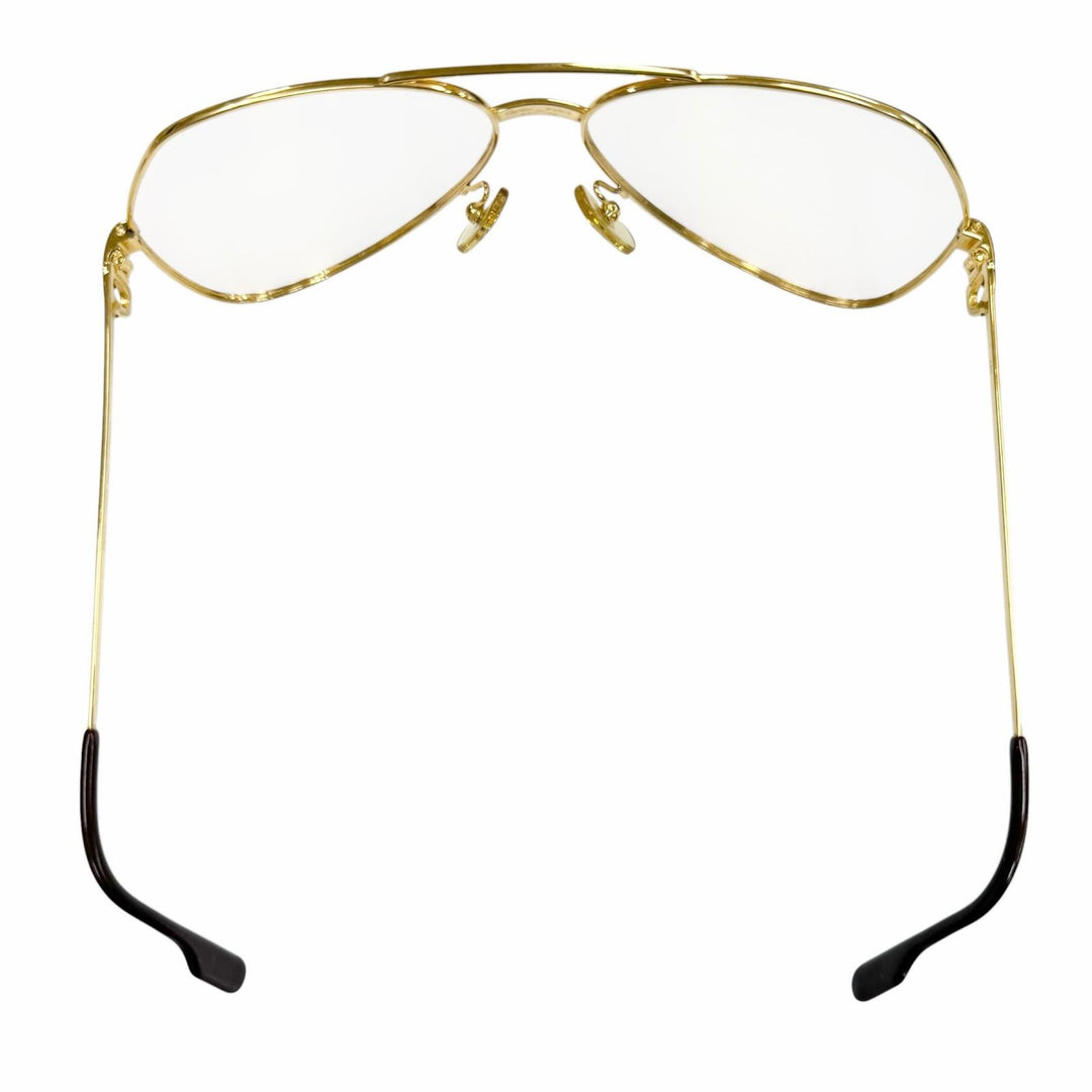 Great Cartier Glasses Trinity Two Bridges gold mens