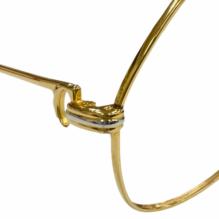 Great Cartier Glasses Trinity Two Bridges gold mens