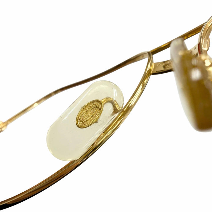Great Cartier Glasses Trinity Two Bridges gold mens