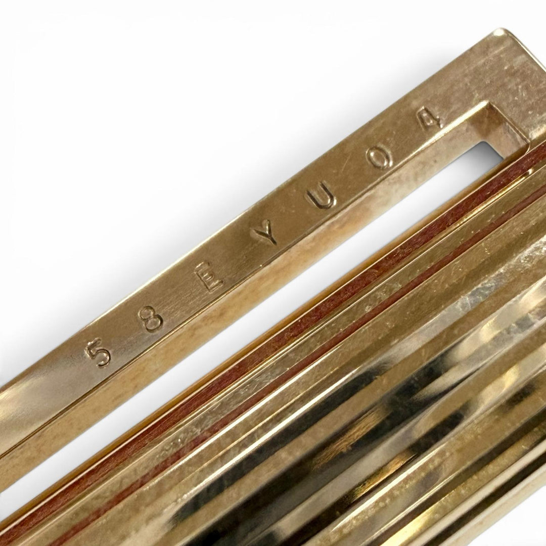 Excellent Dupont Classic Ballpoint pen and mechanical pencil set of 2 gold