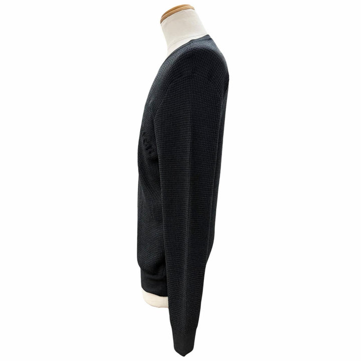 Great LOUIS VUITTON sweater Dark gray wool mens L