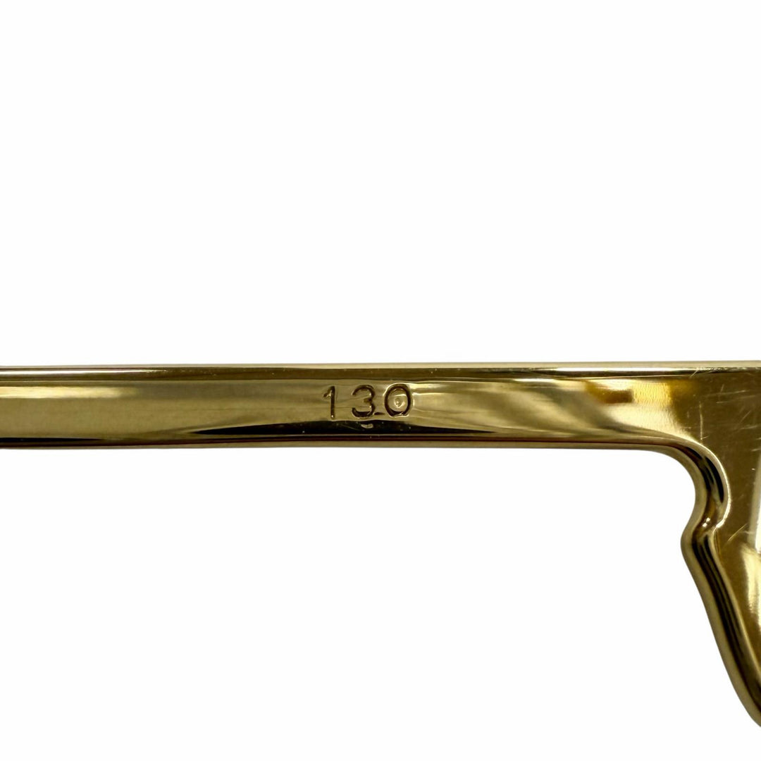 Great Cartier Glasses Two-bridge aviator gold mens