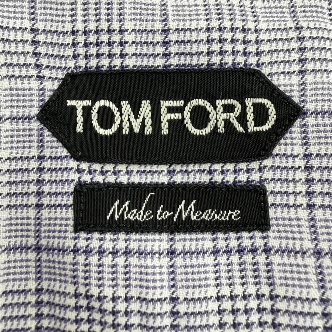 Excellent TOM FORD Long sleeve shirt purple cotton mens 43