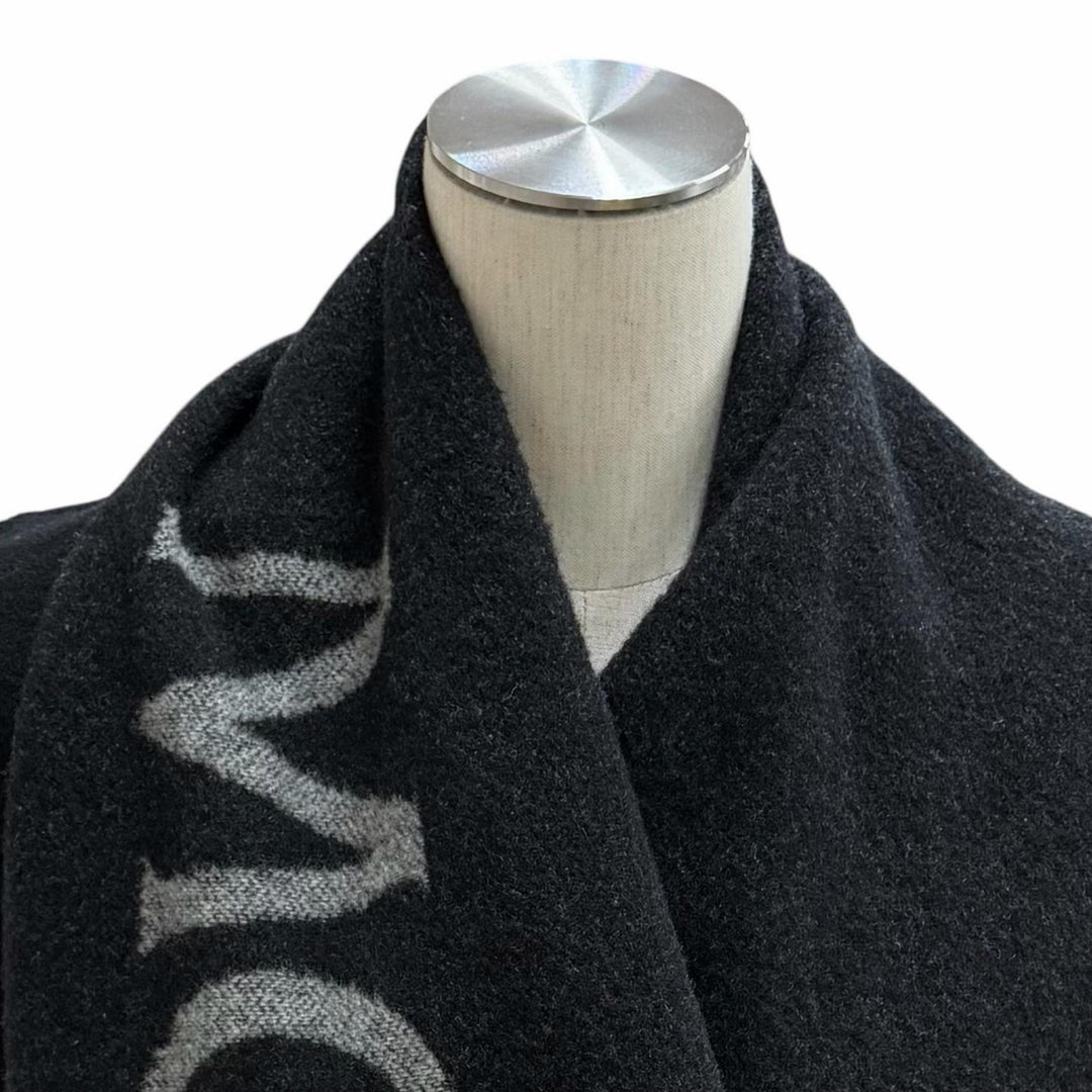 Great MONCLER poncho MANTELLA black Nylon Women S