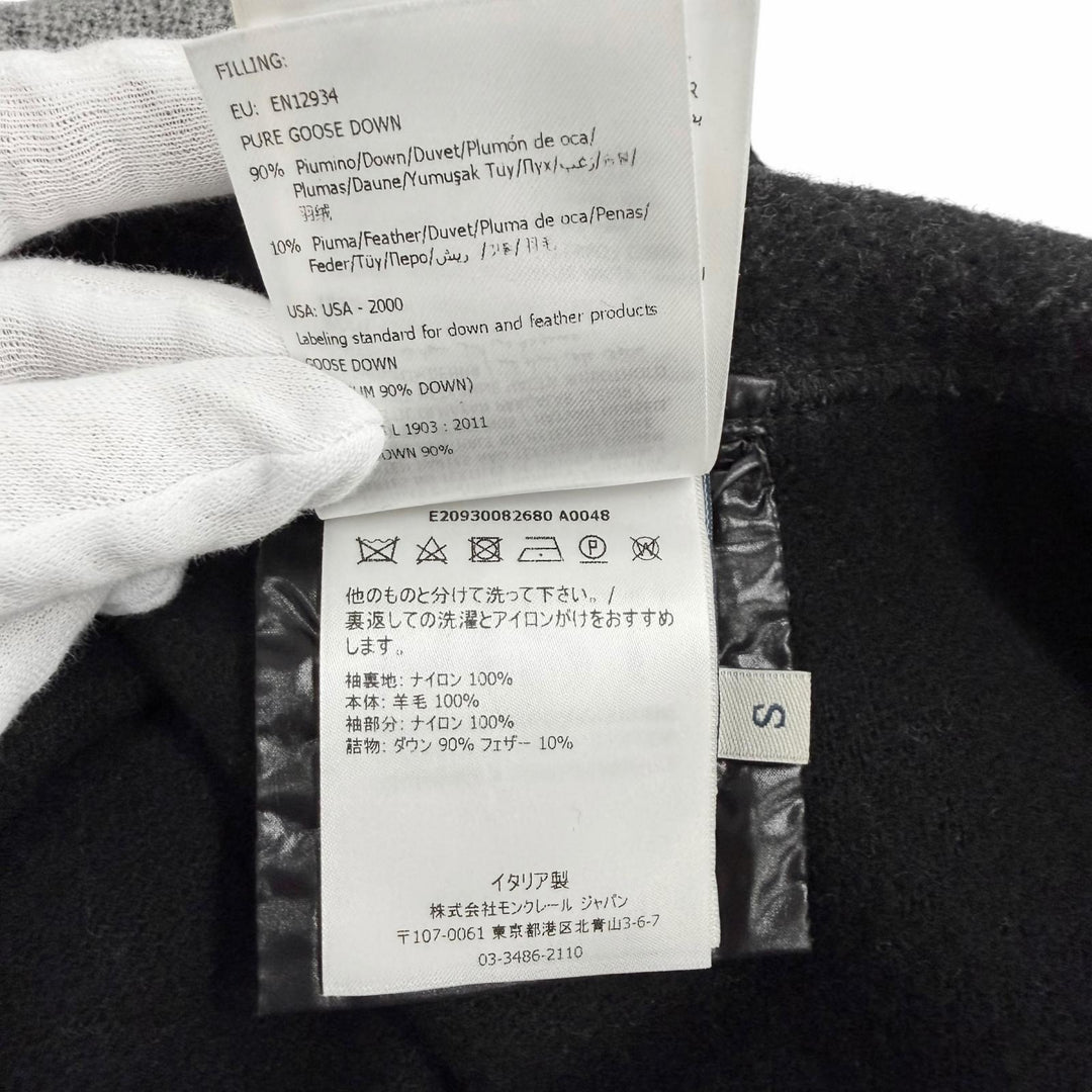 Great MONCLER poncho MANTELLA black Nylon Women S