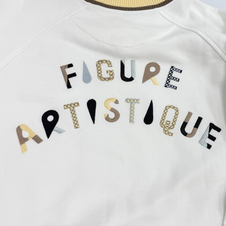 Pristine HERMES sweat Artistic Figurines white cotton Women 38 3H4606DD
