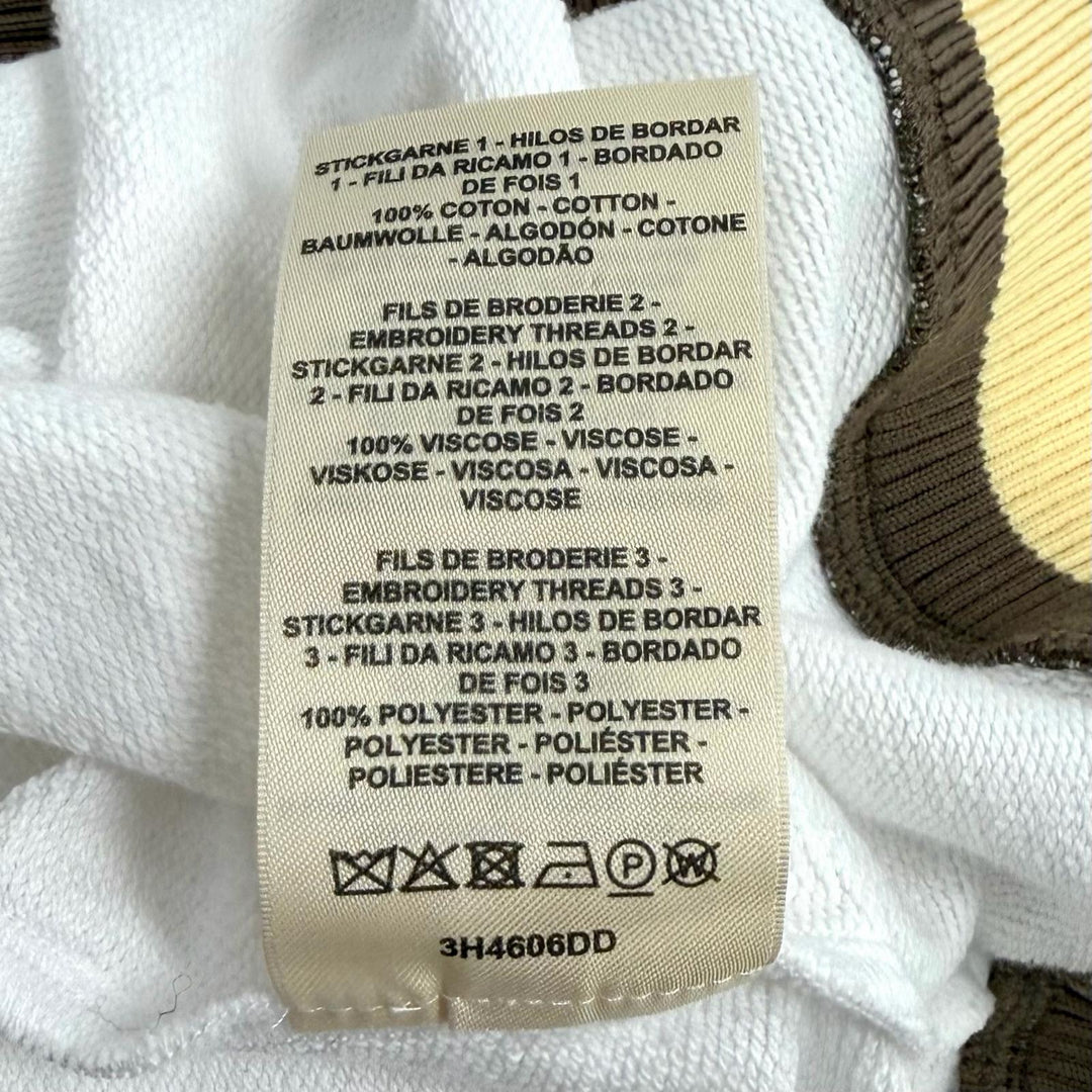 Pristine HERMES sweat Artistic Figurines white cotton Women 38 3H4606DD