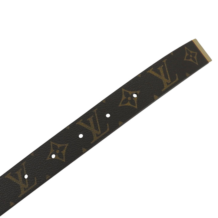 Excellent LOUIS VUITTON belt sun tulle monogram Monogram canvas mens