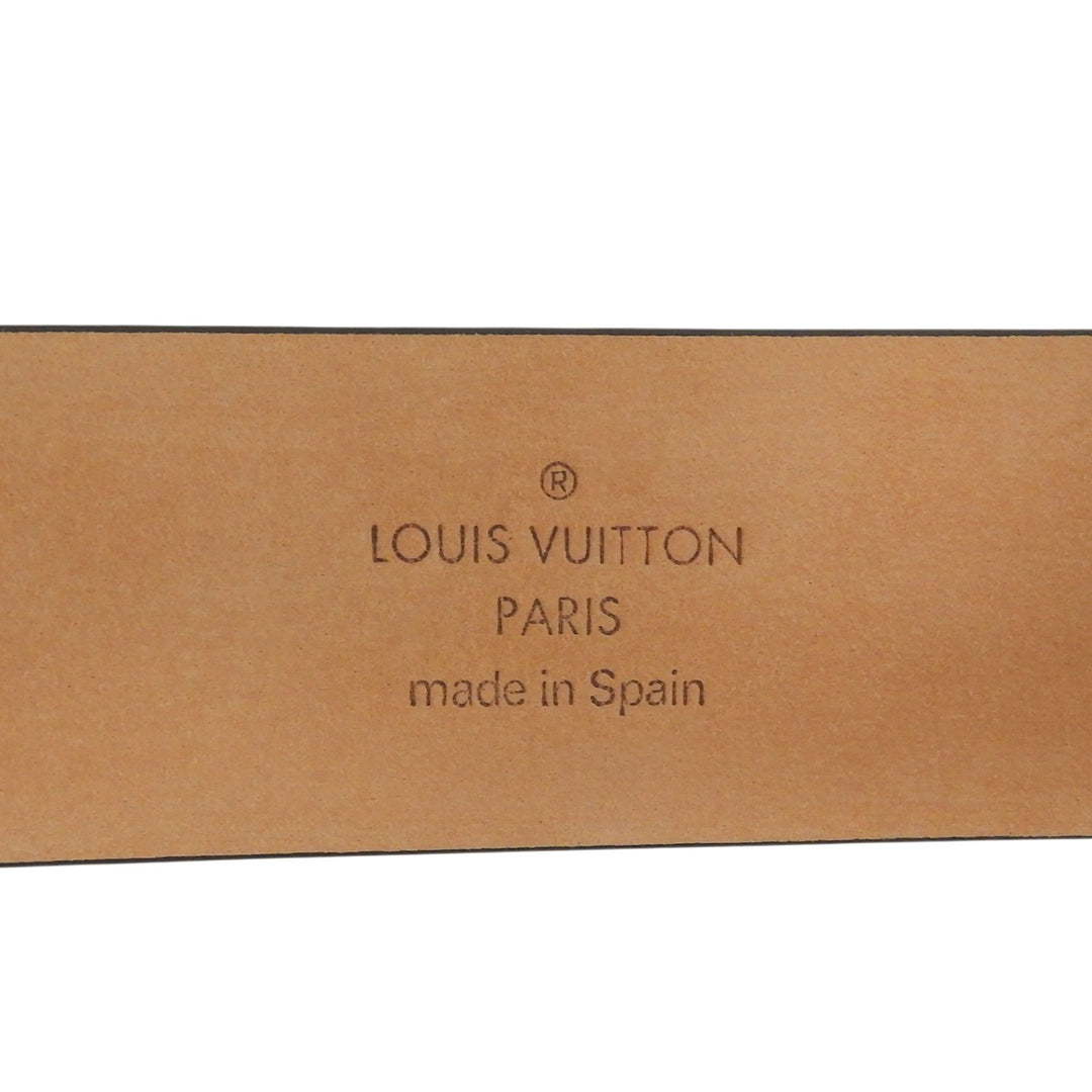 Excellent LOUIS VUITTON belt sun tulle monogram Monogram canvas mens
