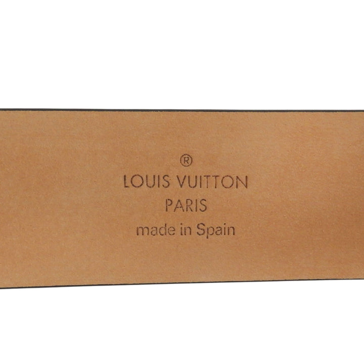 Excellent LOUIS VUITTON belt sun tulle monogram Monogram canvas mens
