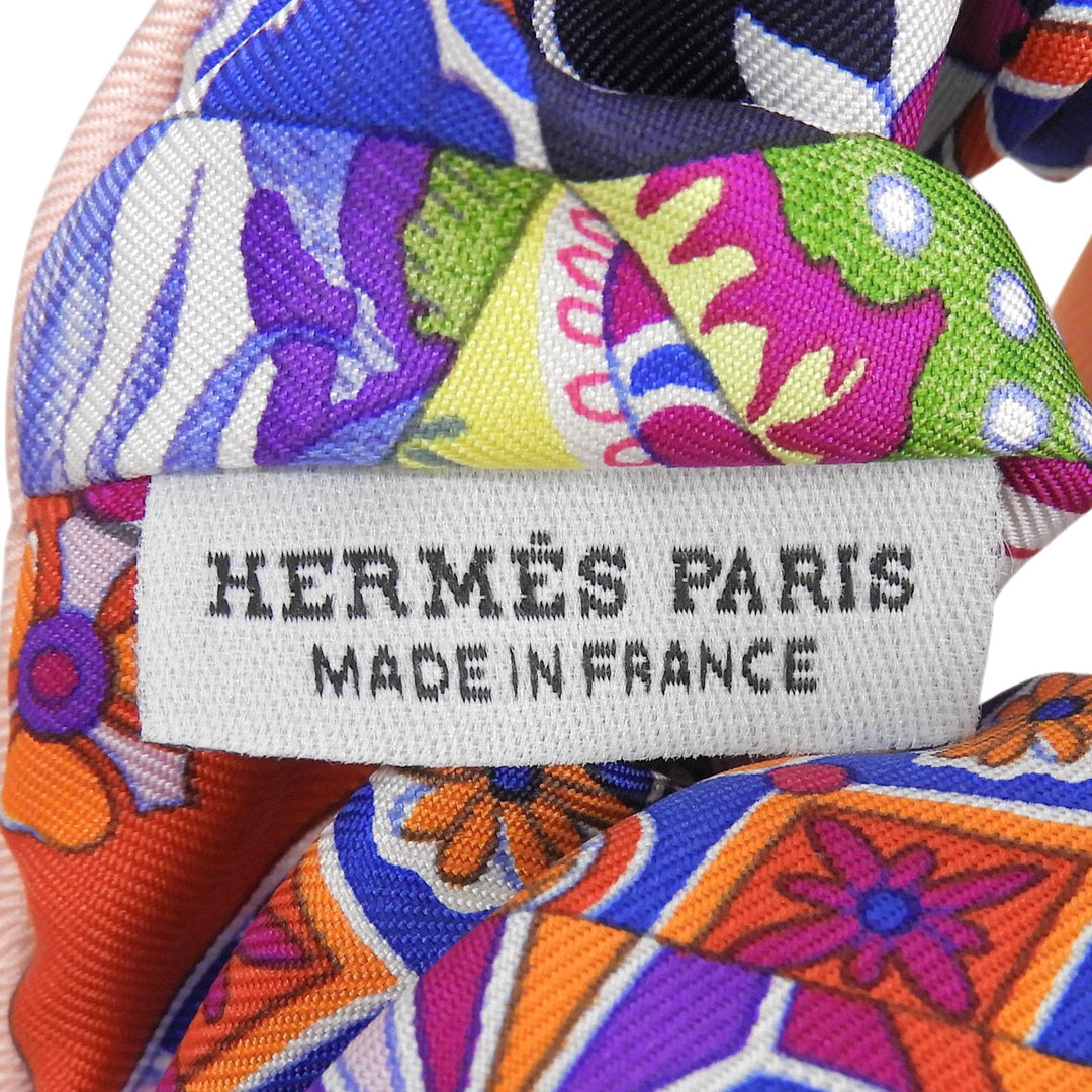 Excellent HERMES Shush Shushu Claudia Overall handle Multi silk Women