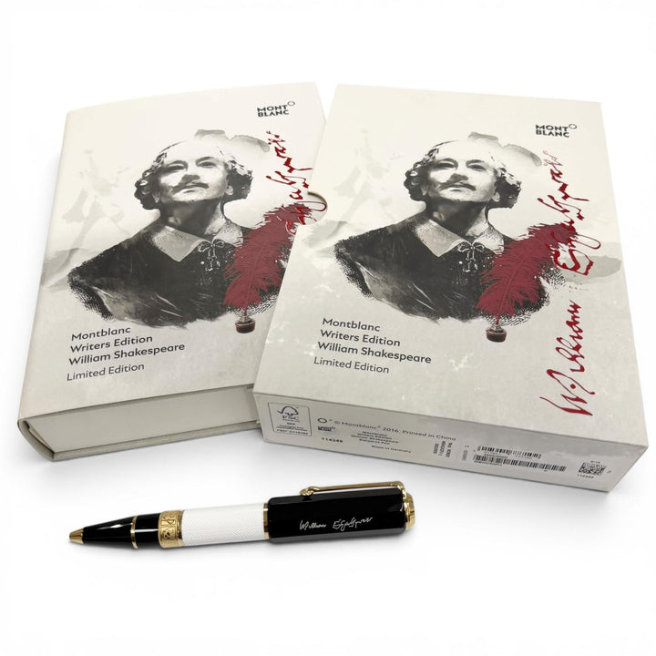 Excellent MONTBLANC Ballpoint pen Author Series 2016 William Shakespeare