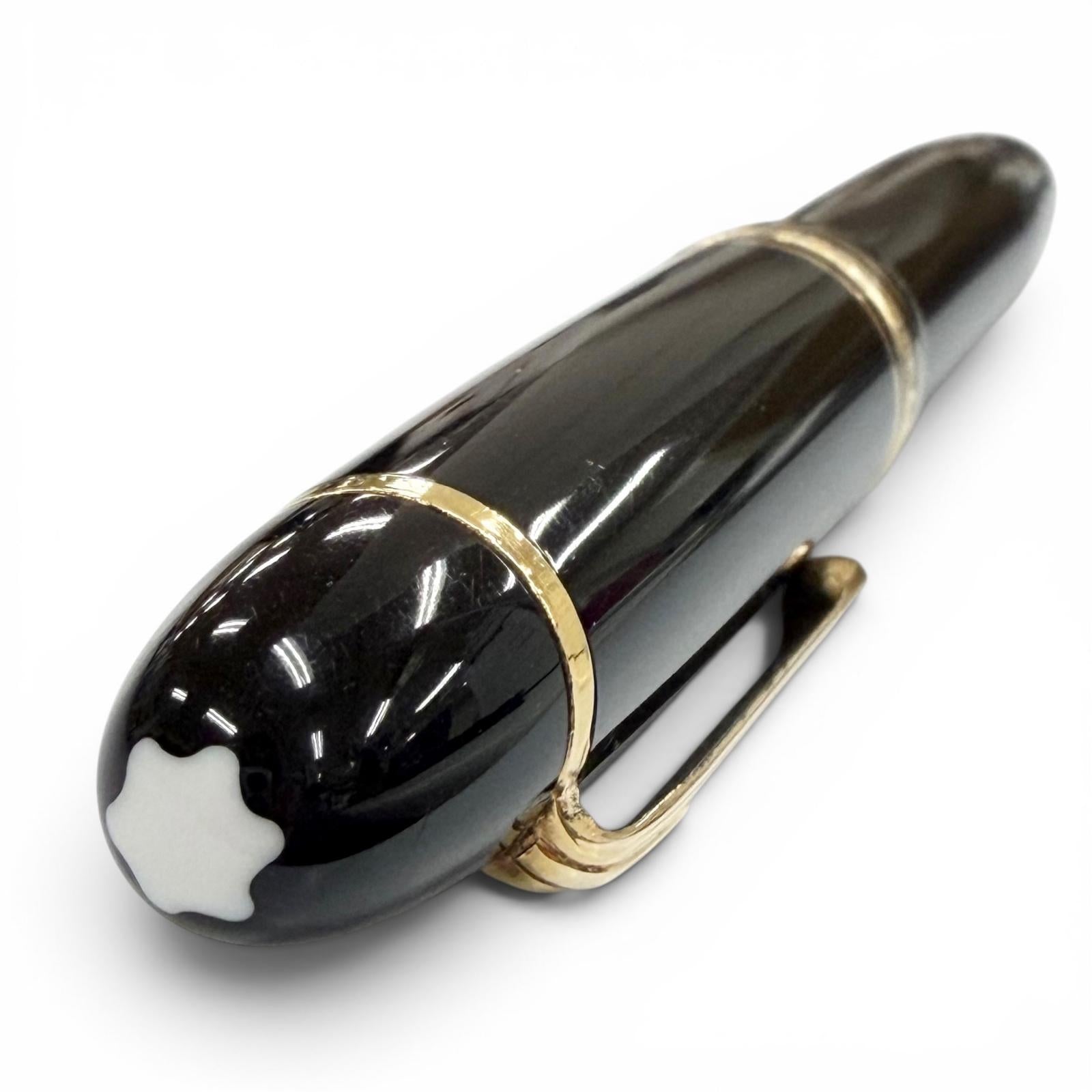 MONT BLANC 万年筆 14K/ct EF 585 w-germany Great MONTBLANC fountain pen Meisterstück 149 14K mens – caro-japan