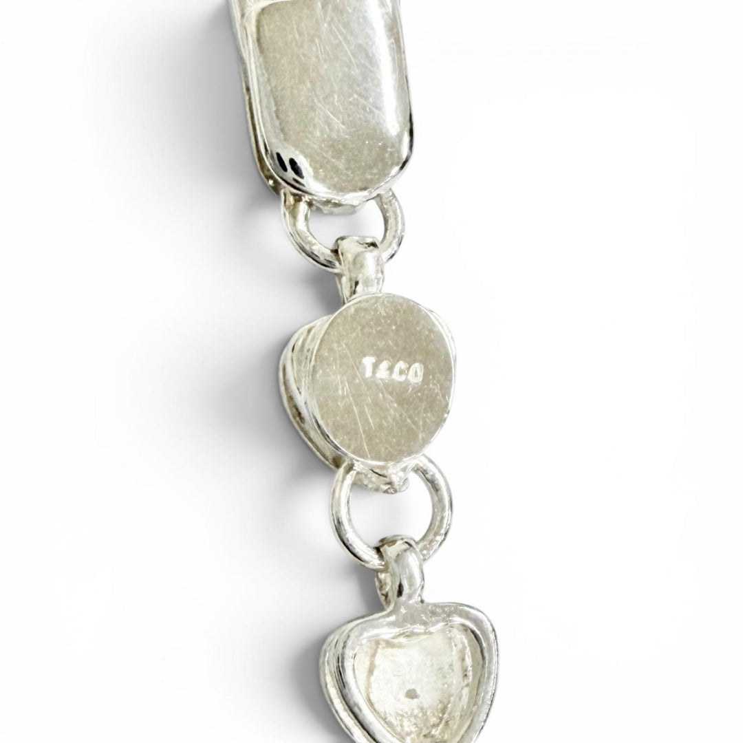 Great TIFFANY&Co. Necklace Puff Heart Necklace Accessories Silver Women
