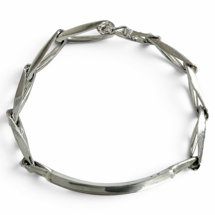 Great TIFFANY&Co. bracelet ID Silver SV925 Women