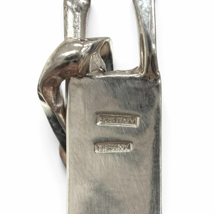 Great TIFFANY&Co. bracelet ID Silver SV925 Women