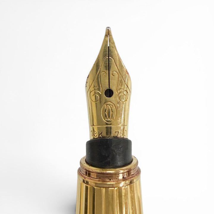 Very Good Cartier fountain pen Pasha de Cartier Trinity Red Gemstone 18K