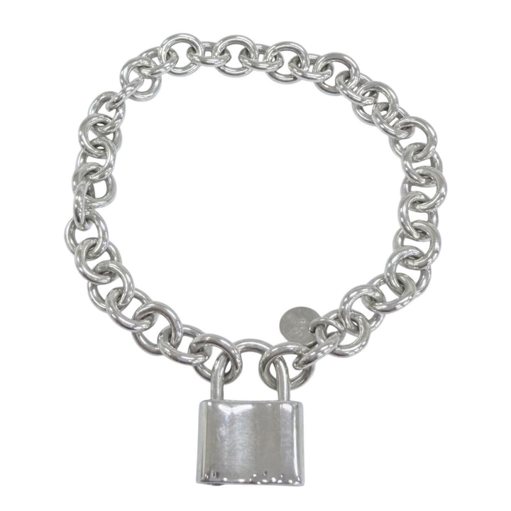 Excellent TIFFANY&Co. 1837 Rock Bracelet Accessories bangle Silver 925 Women