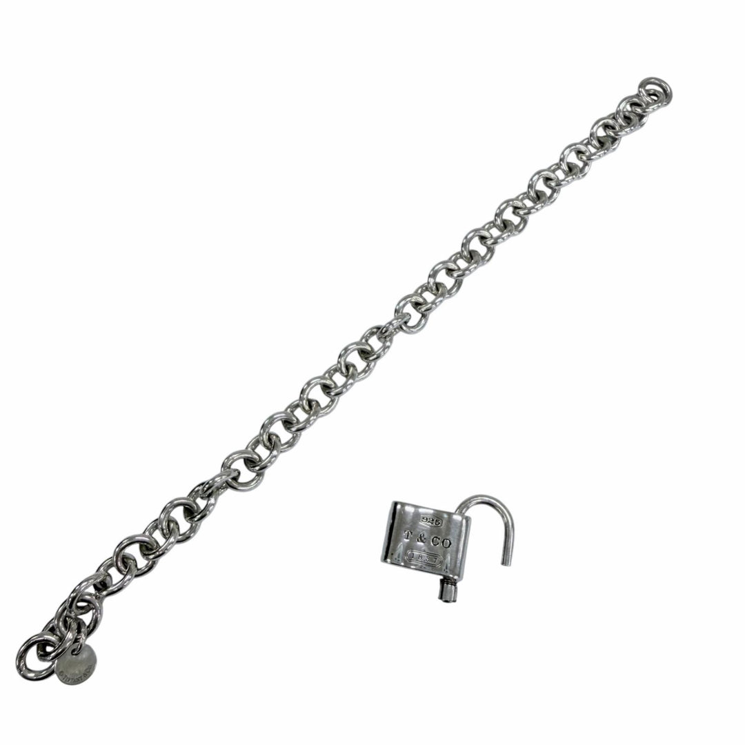 Excellent TIFFANY&Co. 1837 Rock Bracelet Accessories bangle Silver 925 Women