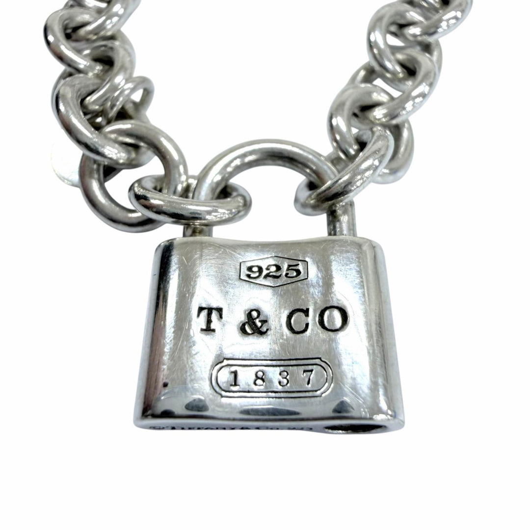 Excellent TIFFANY&Co. 1837 Rock Bracelet Accessories bangle Silver 925 Women