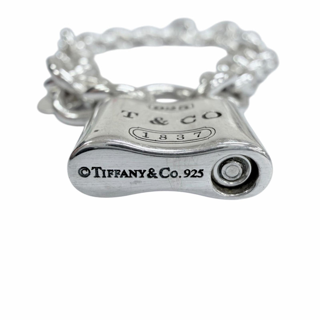 Excellent TIFFANY&Co. 1837 Rock Bracelet Accessories bangle Silver 925 Women