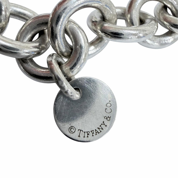 Excellent TIFFANY&Co. 1837 Rock Bracelet Accessories bangle Silver 925 Women