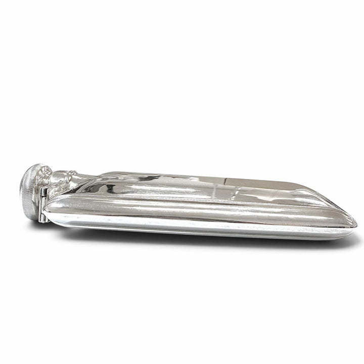 Very Good TIFFANY&Co. Square hip flask whiskey bottle Silver 925 mens
