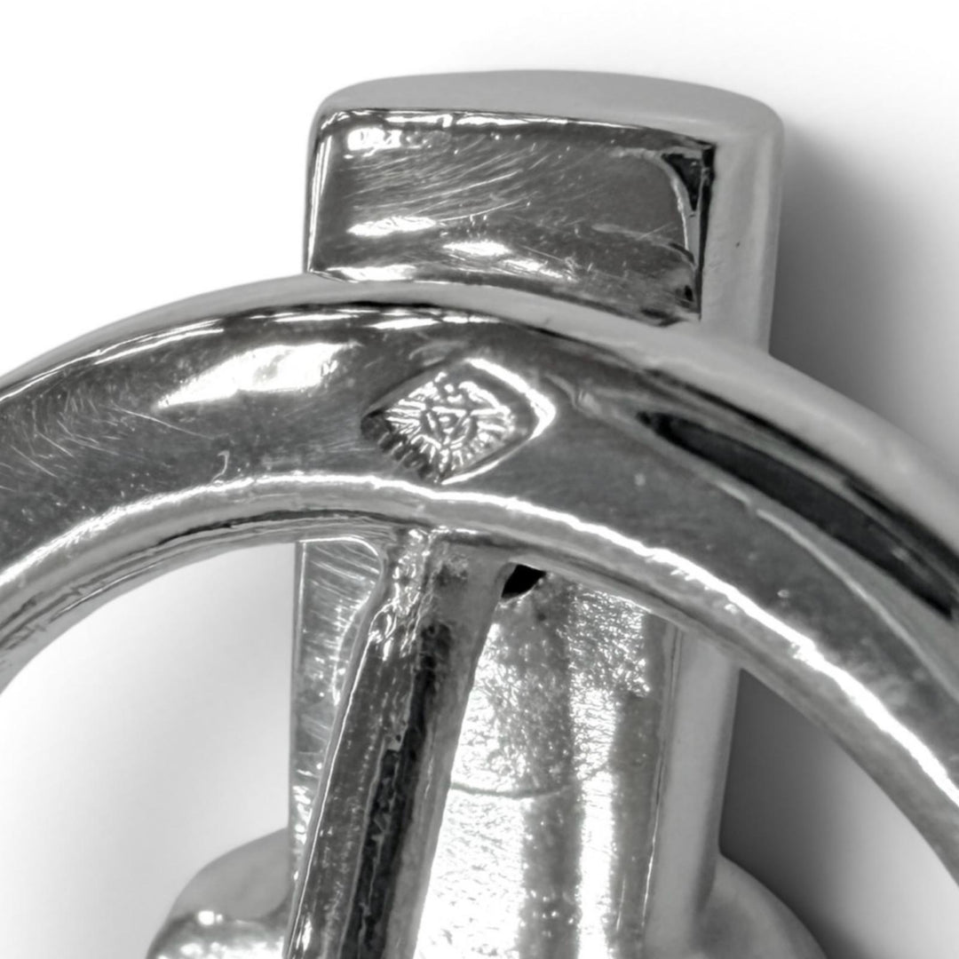 Great HERMES Cufflinks cufflinks ChÃ©ne Dunkel Silver AG925 mens