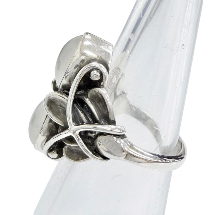 Great Georg Jensen Ring ring moonlight blossom 925 Women 48