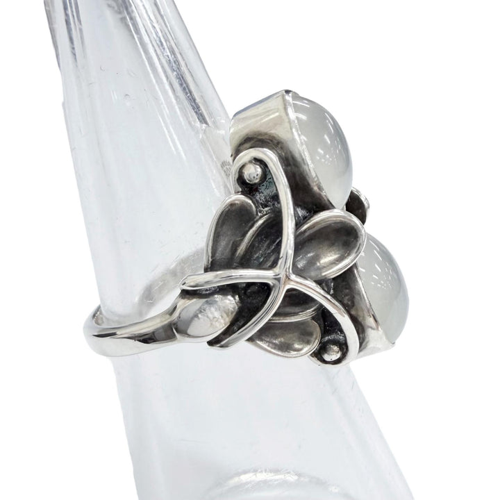Great Georg Jensen Ring ring moonlight blossom 925 Women 48