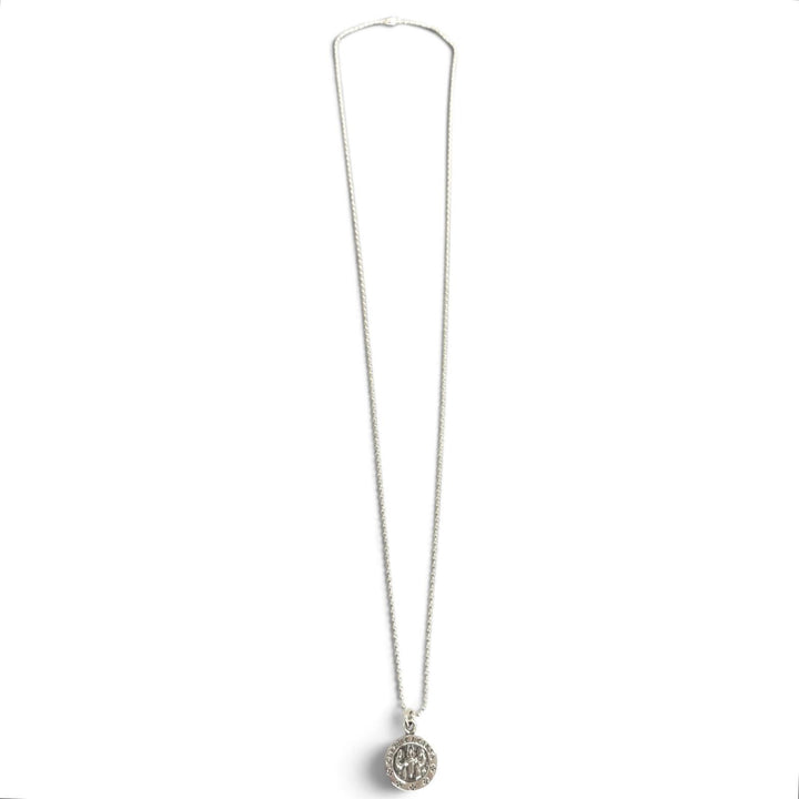Excellent CHROME HEARTS Necklace CHRM ANGL MDL V2