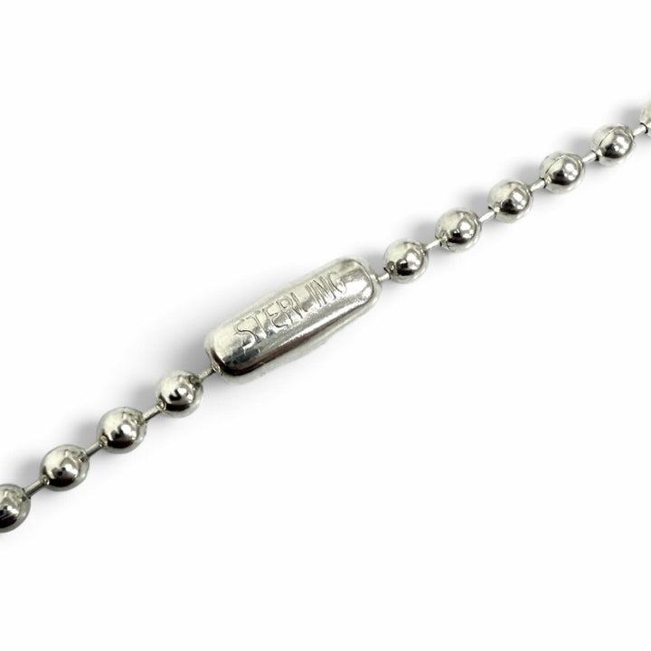 Excellent CHROME HEARTS Necklace CHRM ANGL MDL V2