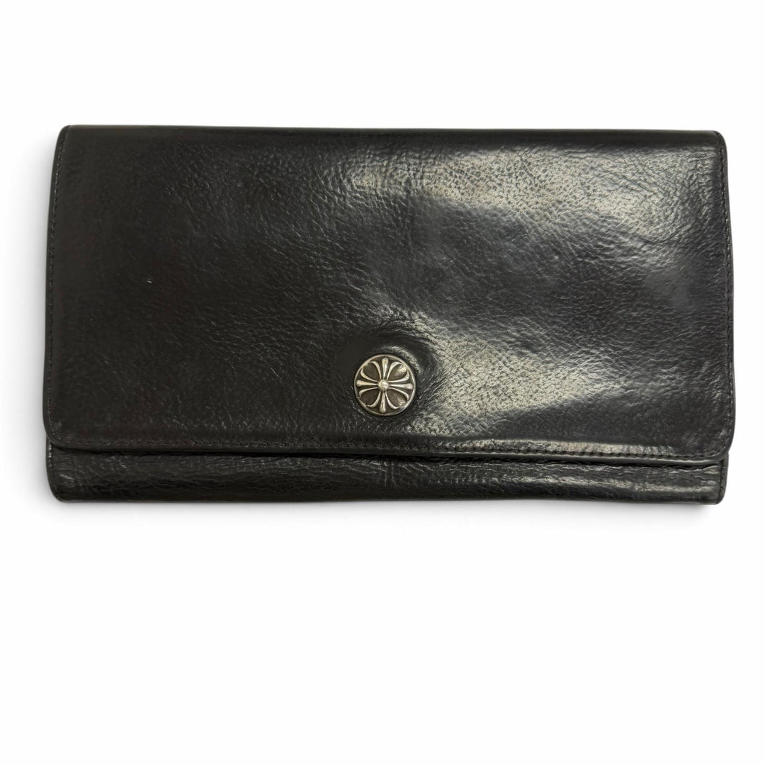 Good CHROME HEARTS Purse JUDY CROSS BALL Judy Cross Ball Button
