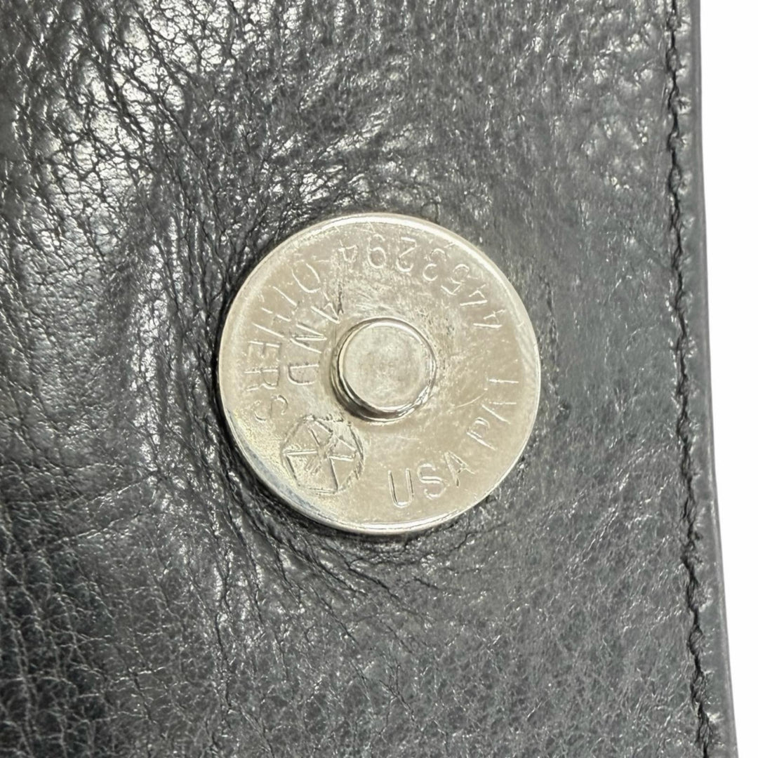 Good CHROME HEARTS Purse JUDY CROSS BALL Judy Cross Ball Button