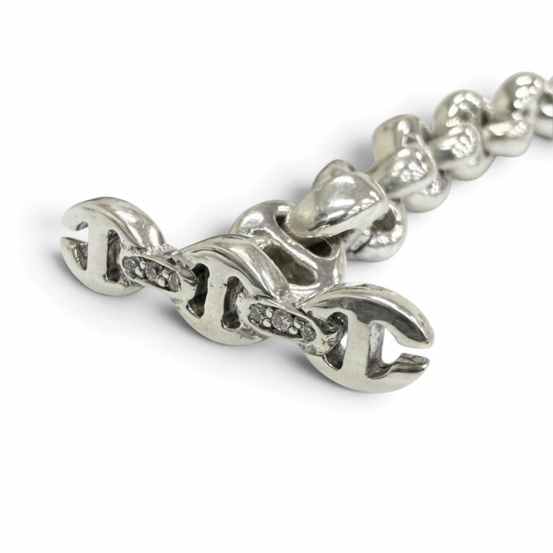 Great HOORSENBUHS bracelet 5MM OPEN-LINK BRACELET 6P Diamond