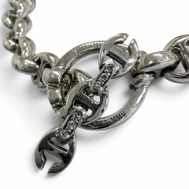 Great HOORSENBUHS bracelet 5MM OPEN-LINK BRACELET 6P Diamond