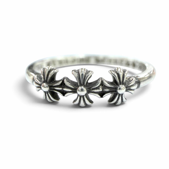 Excellent CHROME HEARTS Ring ring 3CH PLUS Bubblegum 3CH Plus Silver 925 Women