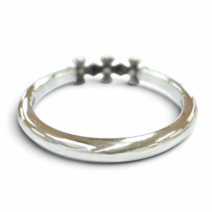 Excellent CHROME HEARTS Ring ring 3CH PLUS Bubblegum 3CH Plus Silver 925 Women
