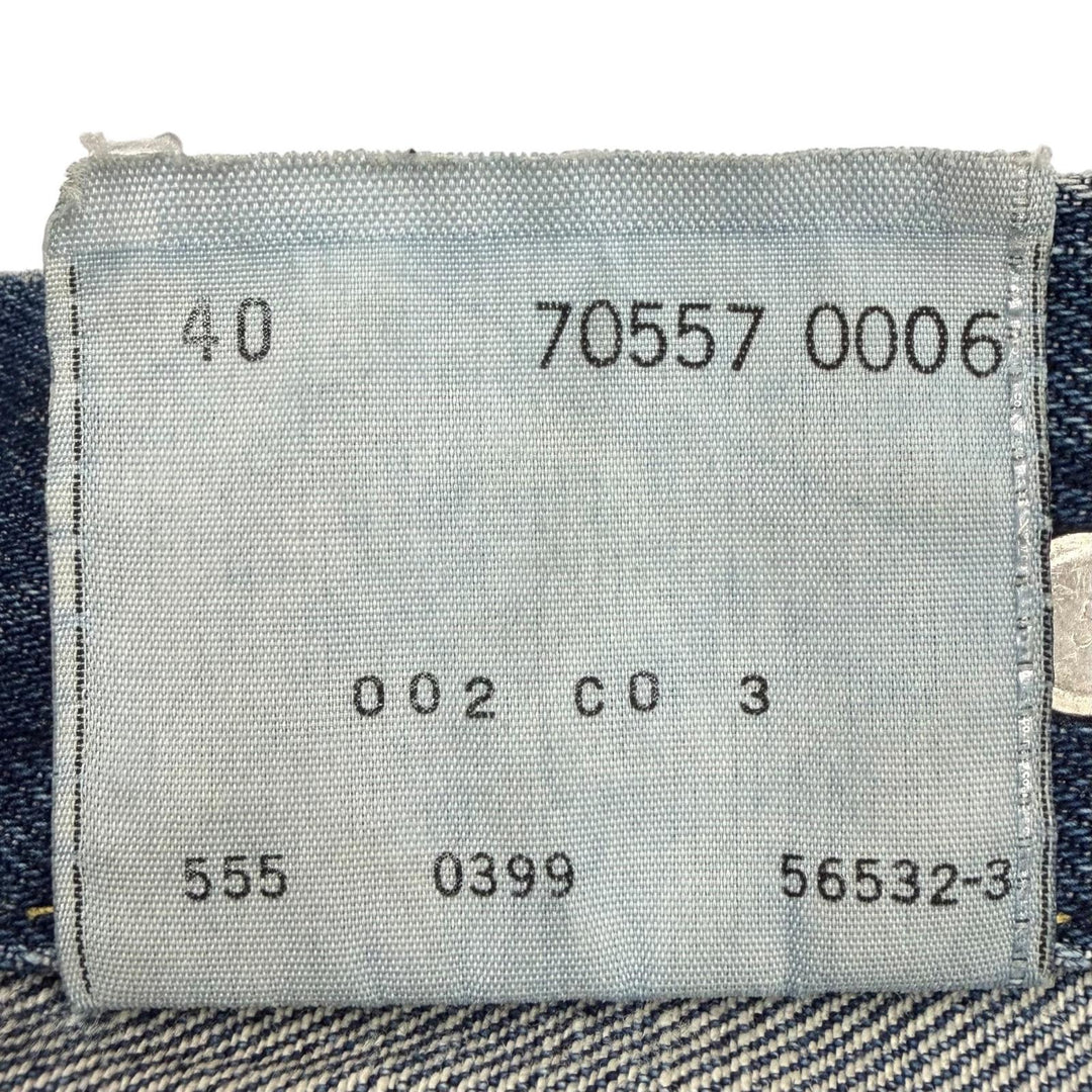 Very Good Levis Denim Jacket blue cotton mens 40 70557-0006