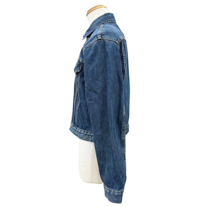 Very Good Levis Denim Jacket blue cotton mens 40 70557-0006