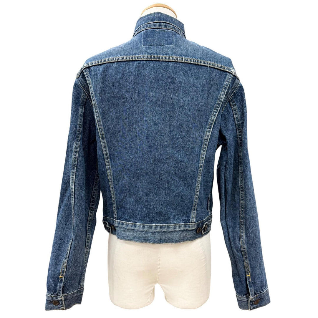 Very Good Levis Denim Jacket blue cotton mens 40 70557-0006